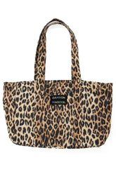 Bags | Women Damson Madder Canvas Leopard Tote Bag
