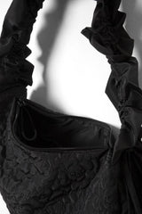 Bags | Women Damson Madder Quilted Ruched Kidney Bag - Black