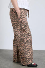 Bottoms | Women Damson Madder Rafe Pant - Leopard Print