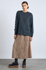 Bottoms | Women Damson Madder Rafe Skirt - Leopard