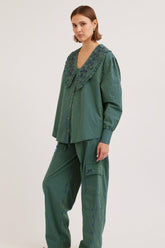 Bottoms | Women Damson Madder Rocket Cargos - Stripe