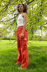 Bottoms | Women Damson Madder Workman Chore Trouser