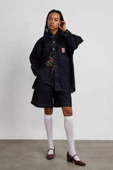 Denim | Women Damson Madder Nova Jorts - Indigo