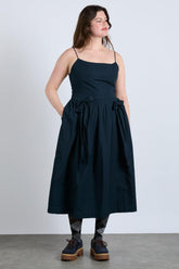 Dresses | Women Damson Madder Penelope Apron Dress - Navy