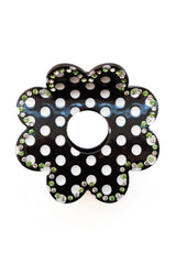 Hair Accessories | Women Damson Madder Recycled Daisy Spot Hair Clip