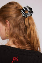 Hair Accessories | Women Damson Madder Recycled Daisy Spot Hair Clip