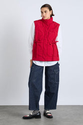 Jackets & Coats | Women Damson Madder Celeste Gilet - Chilli Red