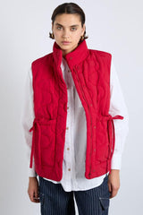 Jackets & Coats | Women Damson Madder Celeste Gilet - Chilli Red