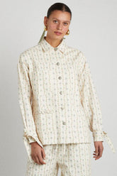 Jackets & Coats | Women Damson Madder Goodnature Denim Shacket - Floral Stripe