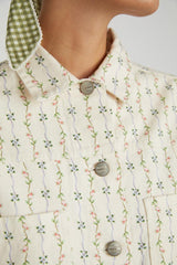 Jackets & Coats | Women Damson Madder Goodnature Denim Shacket - Floral Stripe