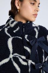 Jackets & Coats | Women Damson Madder Ingrid Borg Jacket- Navy Bows