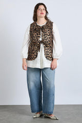 Jackets & Coats | Women Damson Madder Tilly Gilet - Leopard