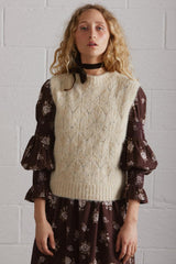 Knitwear | Women Damson Madder Evie Pointelle Knit Tank