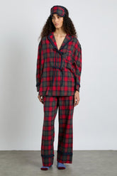 Nightwear | Women Damson Madder Antonella Pj Set- Red Tartan