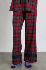 Nightwear | Women Damson Madder Antonella Pj Set- Red Tartan