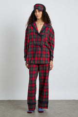 Nightwear | Women Damson Madder Antonella Pj Set- Red Tartan
