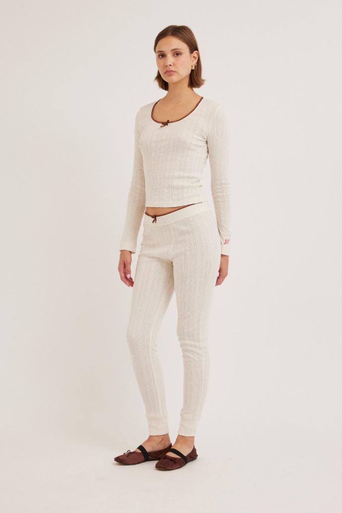 Nightwear | Women Damson Madder Jackie Pointelle Pj Set