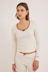 Nightwear | Women Damson Madder Jackie Pointelle Pj Set