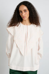 Occasion Wear | Women Damson Madder Embroidered Candy Blouse - Pink