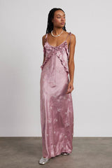 Occasion Wear | Women Damson Madder Kiki Embroidered Dress - Pink Bow