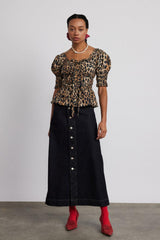 Skirts | Women Damson Madder Charley Denim Skirt - Dark Indigo