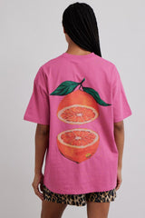 Tops | Women Damson Madder Grapefruit Tee
