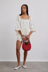 Tops | Women Damson Madder Lana Blouse - Broderie