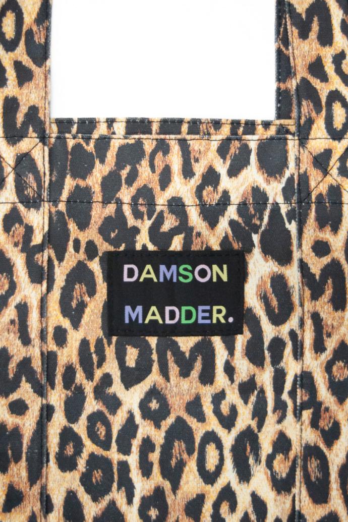 Bags | Women Damson Madder Canvas Leopard Tote Bag
