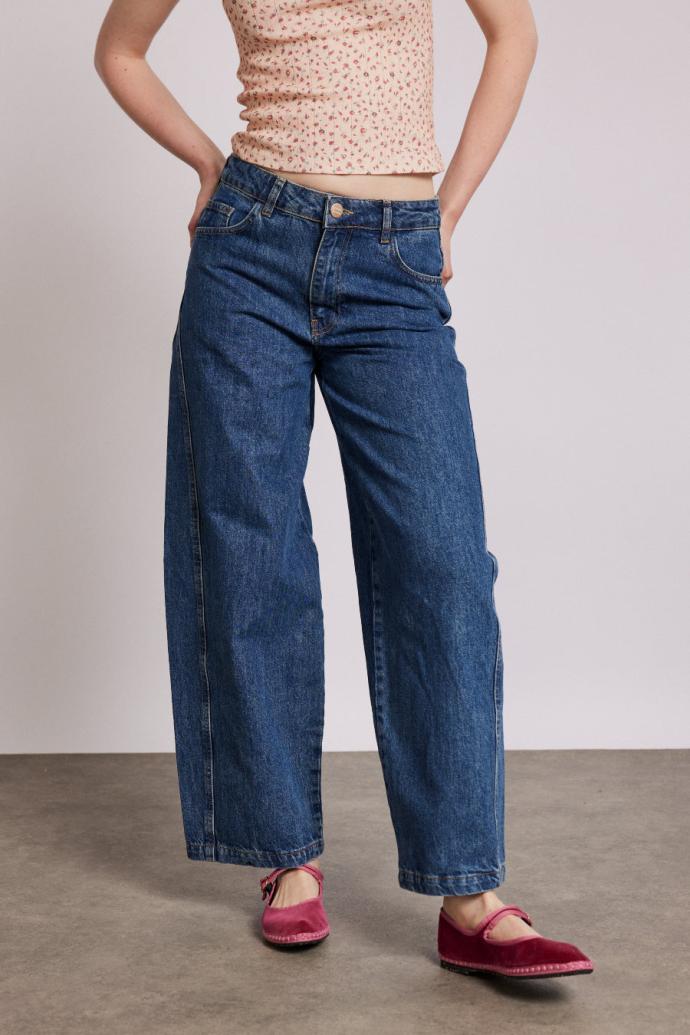 Bottoms | Women Damson Madder Dion Jean - Washed Blue