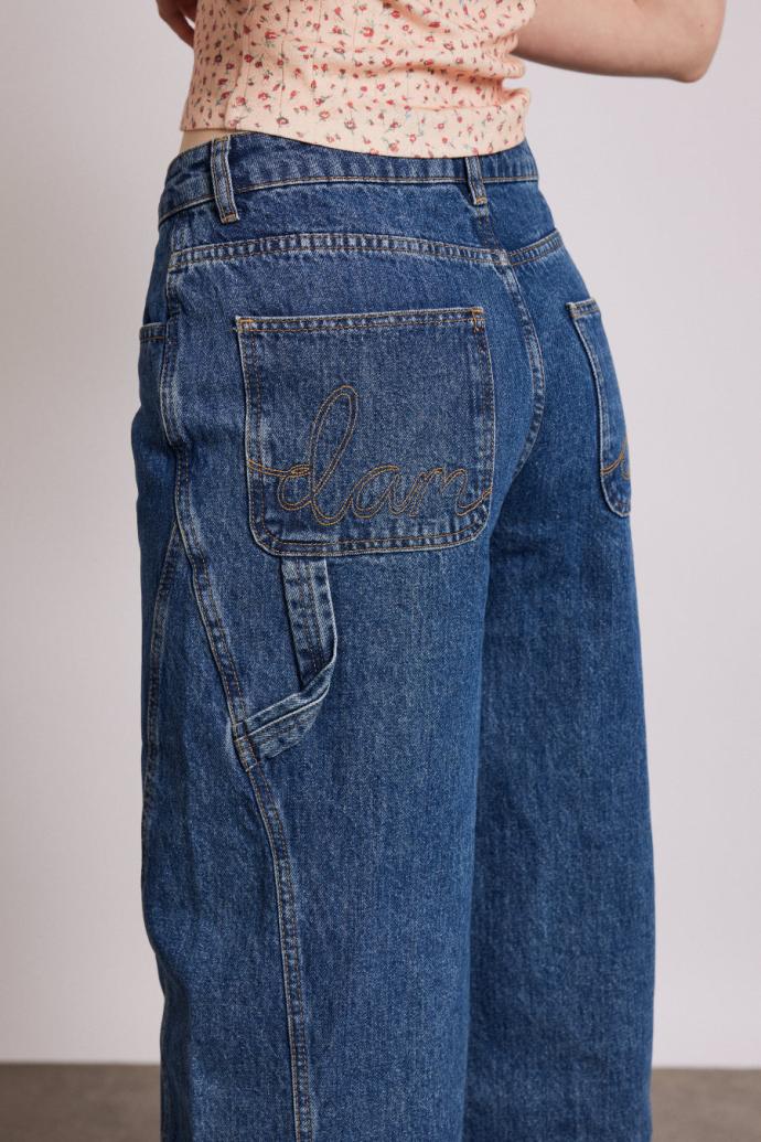 Bottoms | Women Damson Madder Dion Jean - Washed Blue