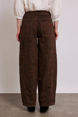 Bottoms | Women Damson Madder Dion Jeans - Dark Leopard Overdye