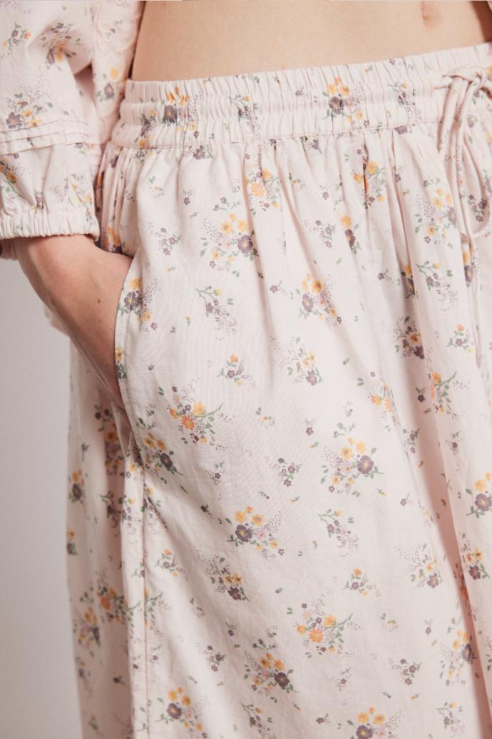 Bottoms | Women Damson Madder Gretchen Skirt - Vintage Ditsy