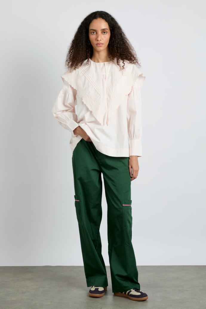 Bottoms | Women Damson Madder Harrison Trousers - Green
