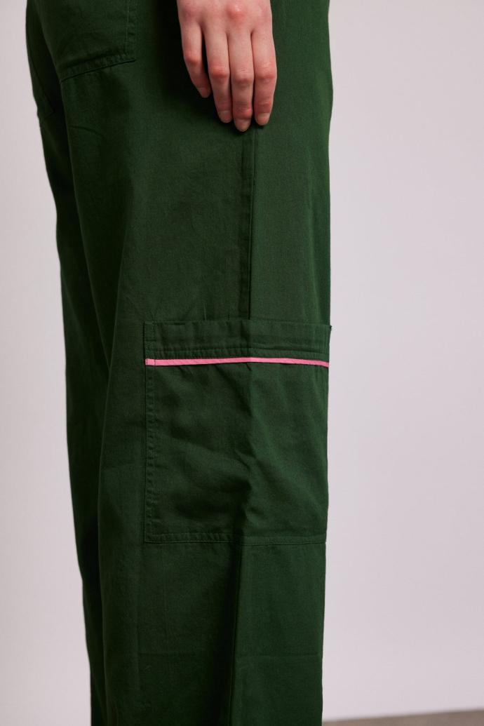 Bottoms | Women Damson Madder Harrison Trousers - Green