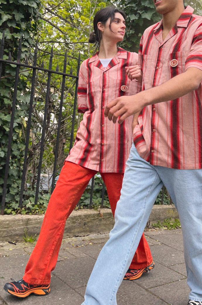 Bottoms | Women Damson Madder Workman Chore Trouser