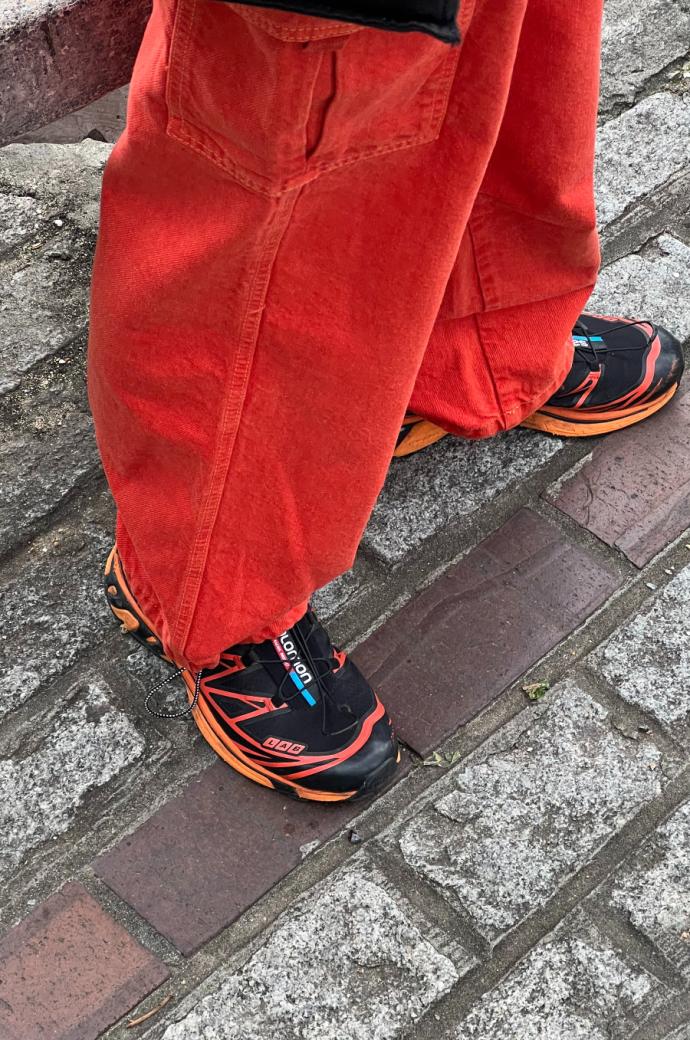 Bottoms | Women Damson Madder Workman Chore Trouser