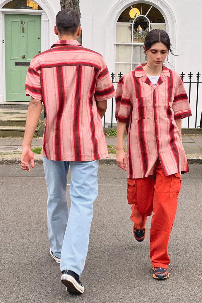 Bottoms | Women Damson Madder Workman Chore Trouser