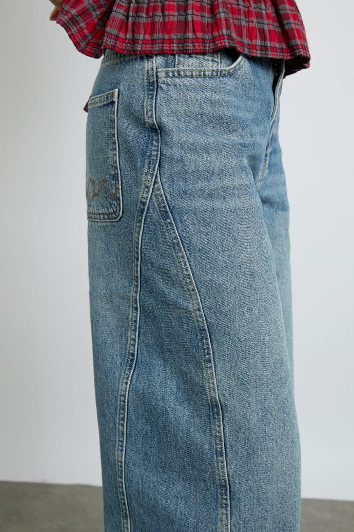Co-ords | Women Damson Madder Dion Jeans - Vintage Wash