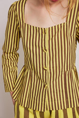 Co-ords | Women Damson Madder Eloise Stripe Blouse