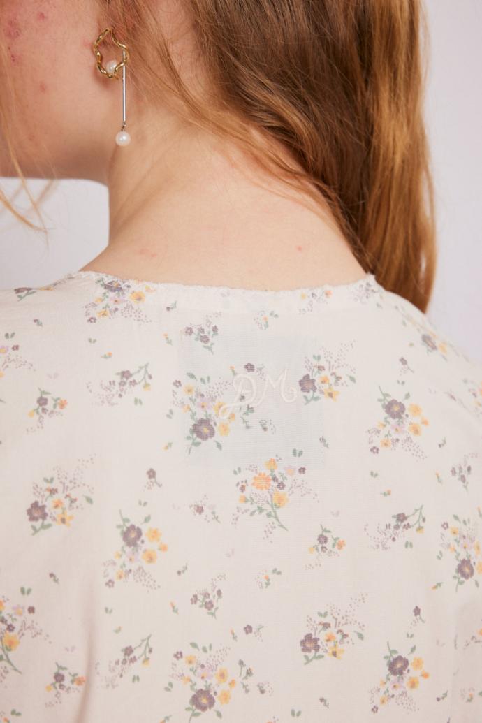 Co-ords | Women Damson Madder Gretchen Blouse - Vintage Ditsy