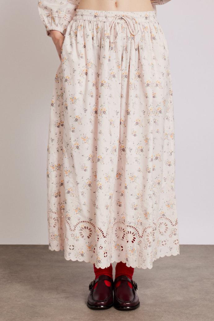 Co-ords | Women Damson Madder Gretchen Skirt - Vintage Ditsy