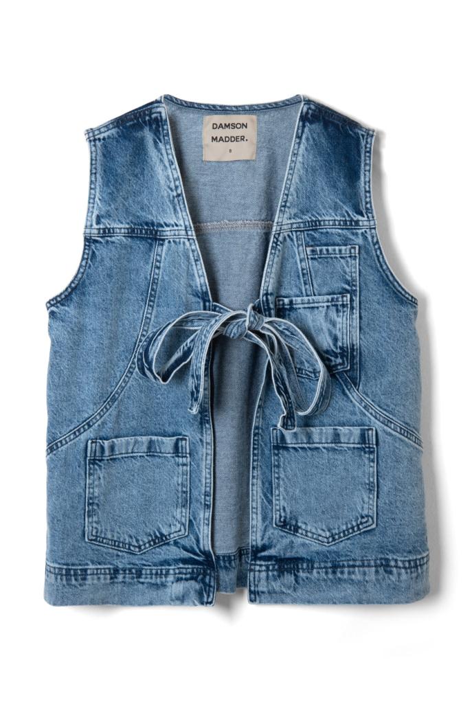 Denim | Women Damson Madder Dilly Gilet - Denim