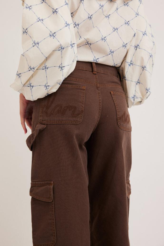 Denim | Women Damson Madder Dion Jean - Chocolate Cargo