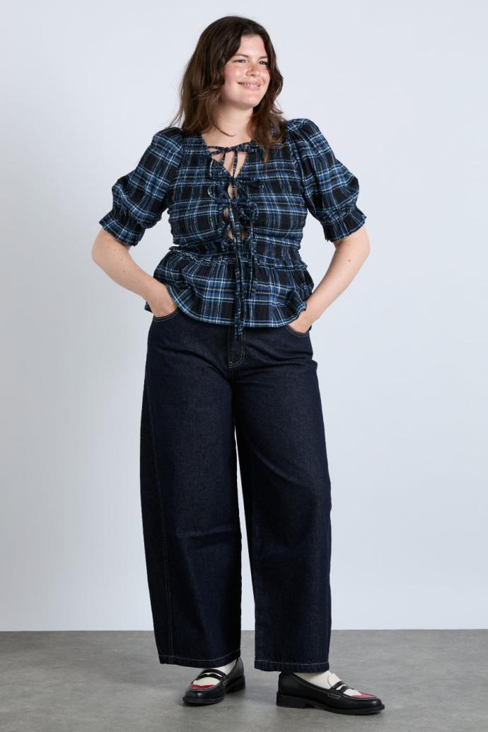 Denim | Women Damson Madder Dion Jean - Dark Indigo