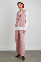 Denim | Women Damson Madder Dion Jean - Pink Stripe