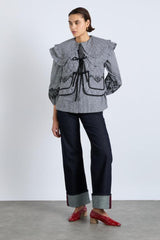 Denim | Women Damson Madder Italian Selvedge Sylvie Jeans With Turn Up