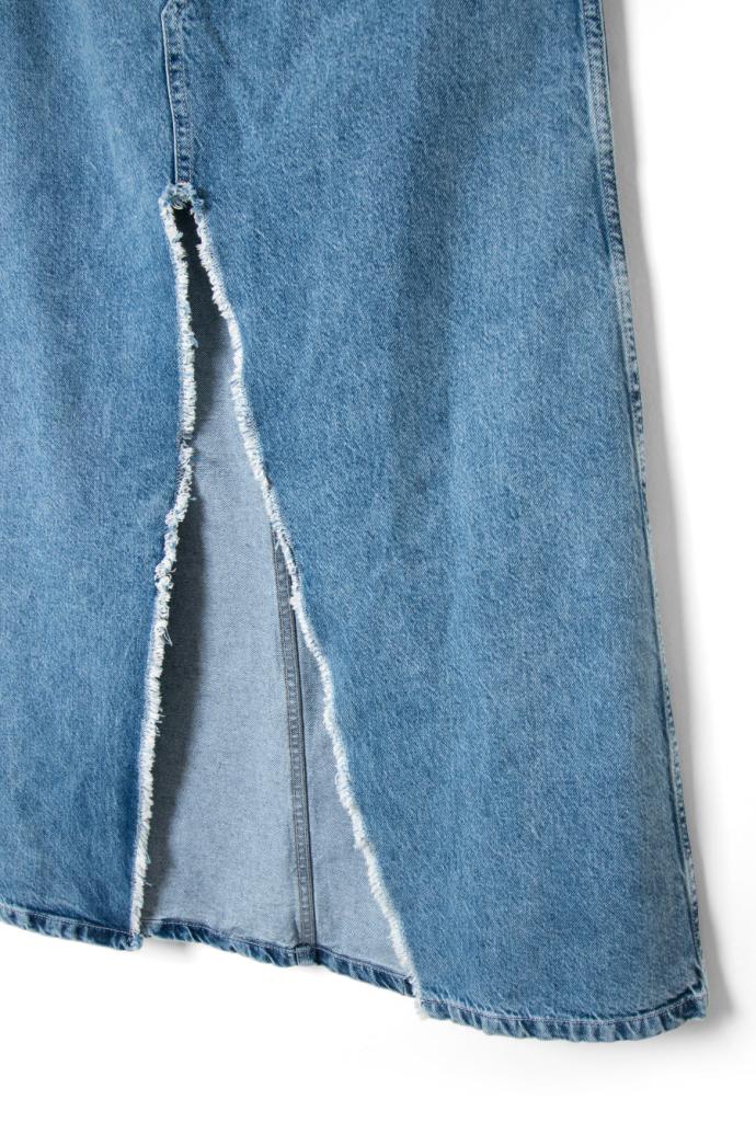 Denim | Women Damson Madder Kaia Denim Maxi Skirt