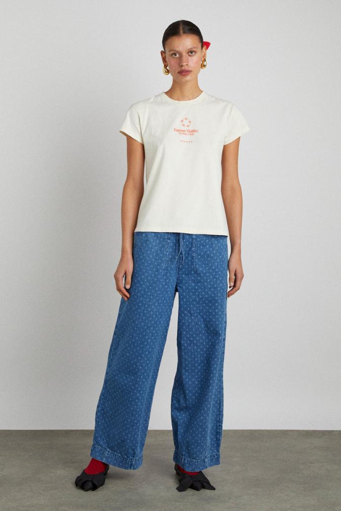 Denim | Women Damson Madder Rafe Jean - Polka Dot