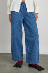 Denim | Women Damson Madder Rafe Jean - Polka Dot