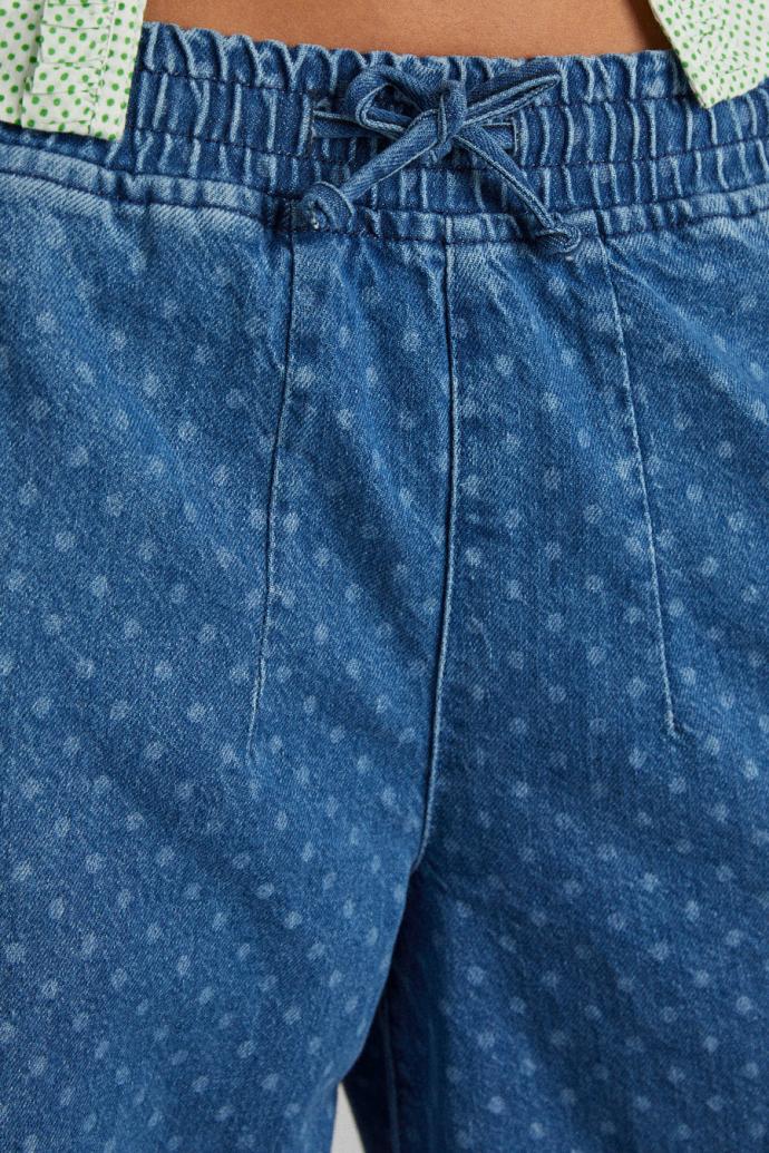 Denim | Women Damson Madder Rafe Jean - Polka Dot